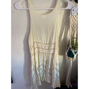 Cream Free People Tank